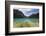 Summertime Scenic View  at Lake Louise, Alberta, Canada-George Oze-Framed Photographic Print