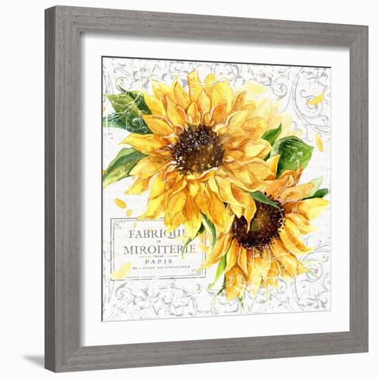 Summertime Sunflowers I-Irina Trzaskos Studios-Framed Giclee Print