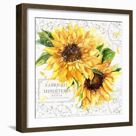 Summertime Sunflowers I-Irina Trzaskos Studios-Framed Giclee Print