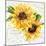 Summertime Sunflowers I-Irina Trzaskos Studios-Mounted Giclee Print