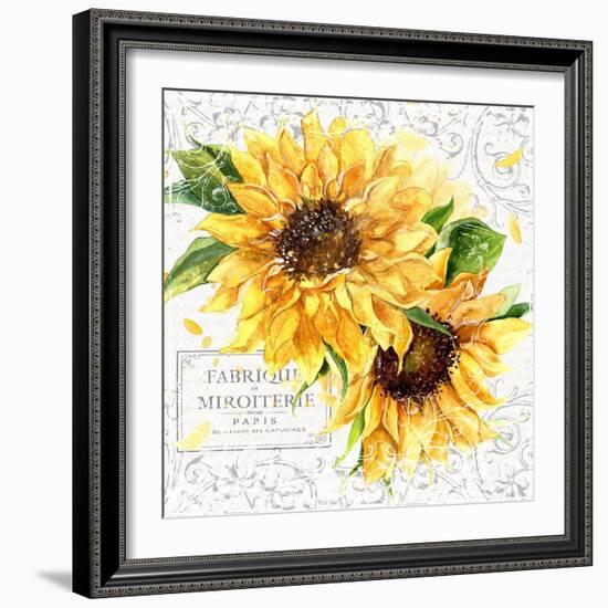 Summertime Sunflowers I-Irina Trzaskos Studios-Framed Giclee Print