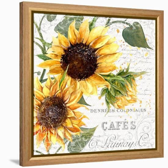 Summertime Sunflowers II-Irina Trzaskos Studios-Framed Premier Image Canvas