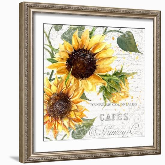 Summertime Sunflowers II-Irina Trzaskos Studios-Framed Giclee Print