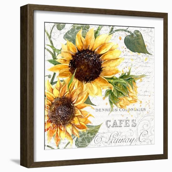 Summertime Sunflowers II-Irina Trzaskos Studios-Framed Giclee Print