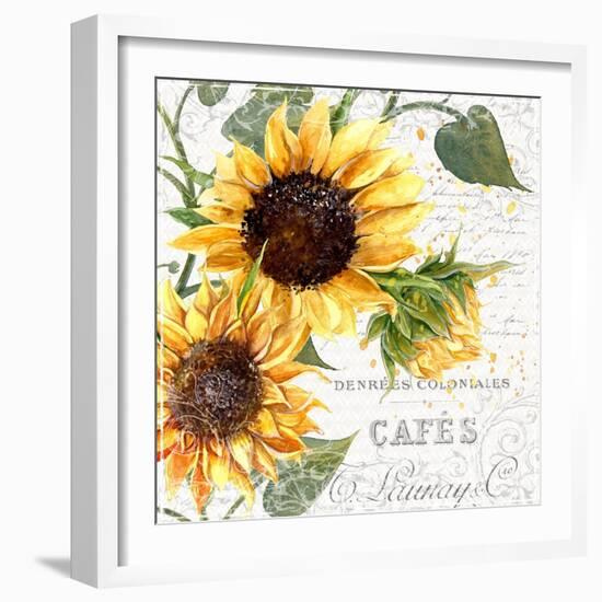 Summertime Sunflowers II-Irina Trzaskos Studios-Framed Giclee Print