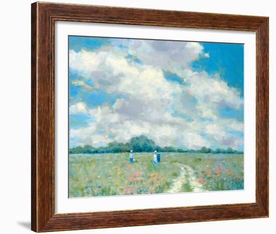 Summertime-Andre Gisson-Framed Giclee Print