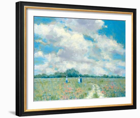 Summertime-Andre Gisson-Framed Giclee Print