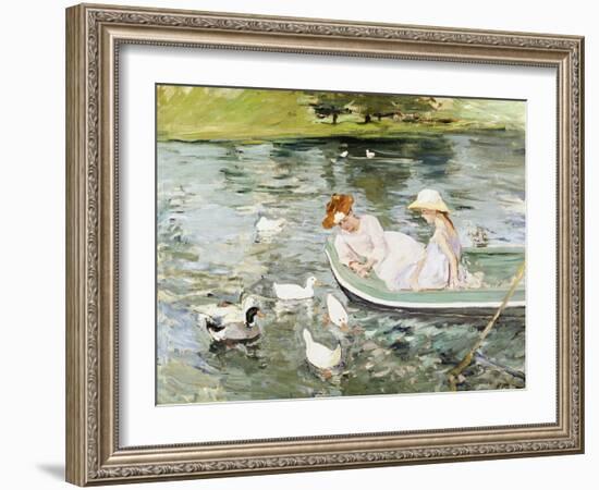 Summertime-Mary Cassatt-Framed Giclee Print