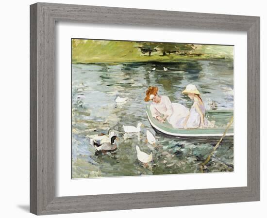 Summertime-Mary Cassatt-Framed Giclee Print