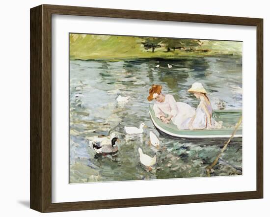 Summertime-Mary Cassatt-Framed Giclee Print