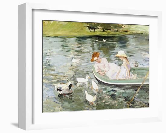 Summertime-Mary Cassatt-Framed Giclee Print