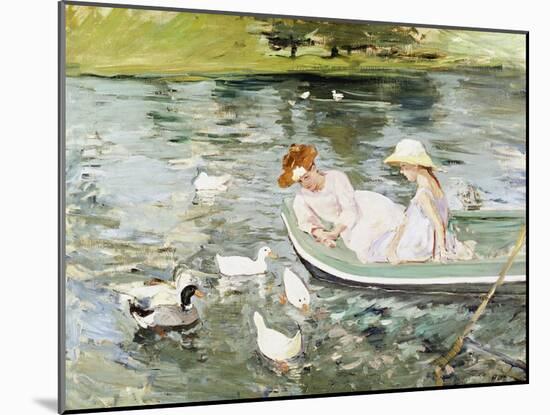 Summertime-Mary Cassatt-Mounted Giclee Print