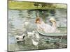 Summertime-Mary Cassatt-Mounted Giclee Print