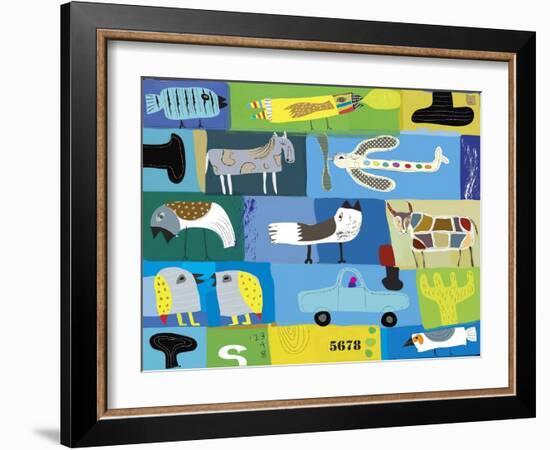 Summertime-Nathaniel Mather-Framed Giclee Print