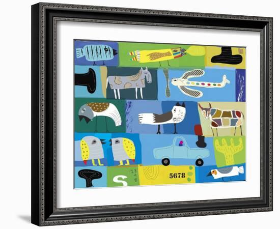 Summertime-Nathaniel Mather-Framed Giclee Print