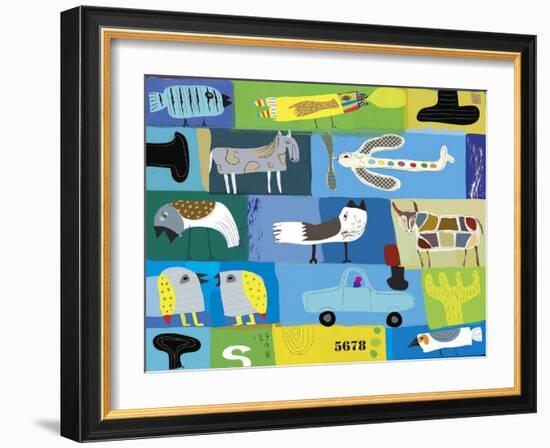 Summertime-Nathaniel Mather-Framed Giclee Print