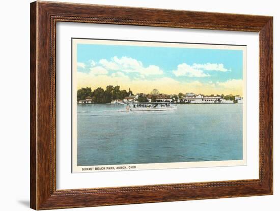 Summit Beach Park, Akron, Ohio-null-Framed Art Print