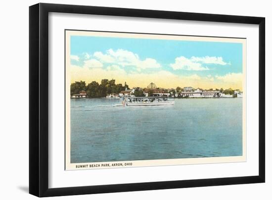 Summit Beach Park, Akron, Ohio-null-Framed Art Print