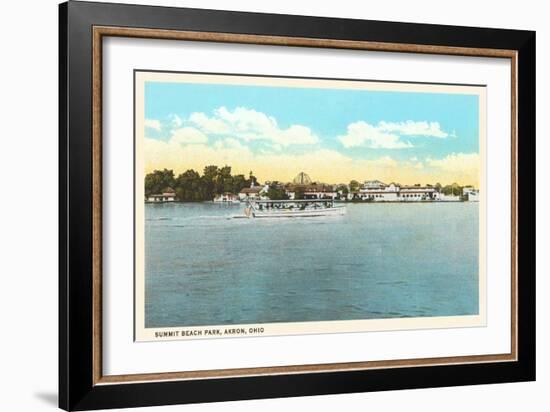 Summit Beach Park, Akron, Ohio-null-Framed Art Print