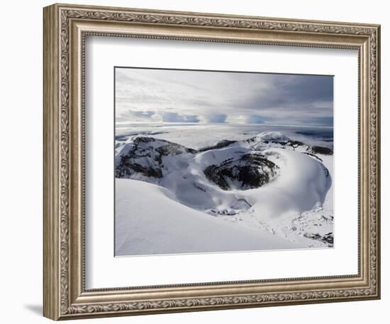 Summit Crater, Volcan Cotopaxi, 5897M, the Highest Active Volcano in the World, Ecuador-Christian Kober-Framed Photographic Print