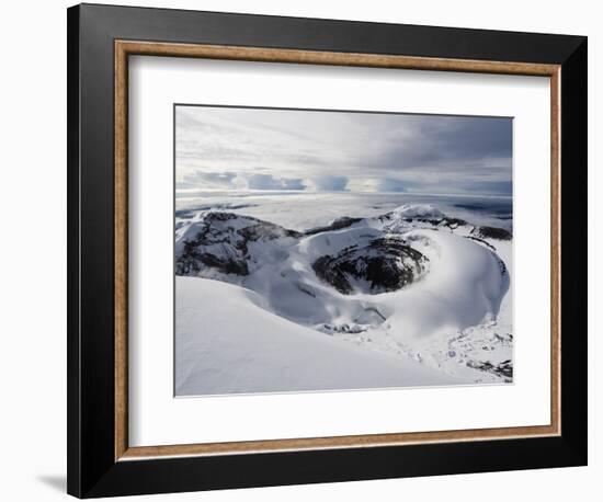 Summit Crater, Volcan Cotopaxi, 5897M, the Highest Active Volcano in the World, Ecuador-Christian Kober-Framed Photographic Print