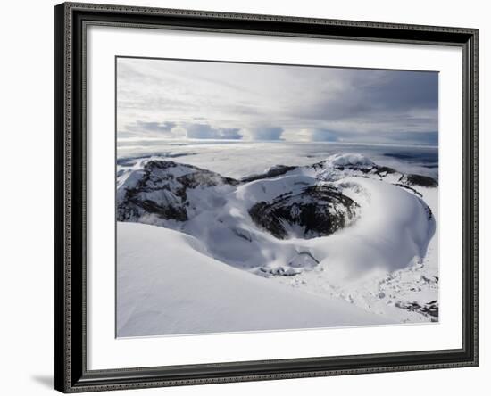 Summit Crater, Volcan Cotopaxi, 5897M, the Highest Active Volcano in the World, Ecuador-Christian Kober-Framed Photographic Print