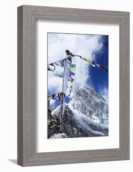 Summit of Kala Patthar Looking to Pumo Ri-Peter Barritt-Framed Photographic Print