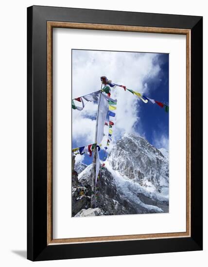 Summit of Kala Patthar Looking to Pumo Ri-Peter Barritt-Framed Photographic Print