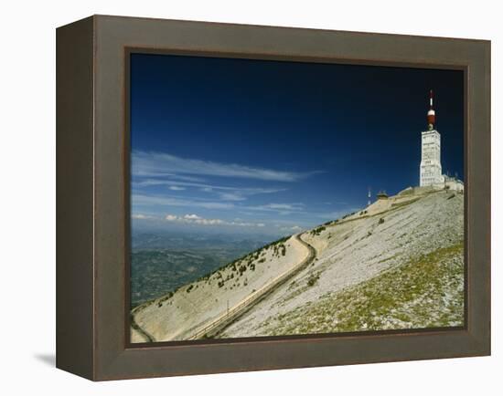 Summit of Mont Ventoux in Vaucluse, Provence, France, Europe-David Hughes-Framed Premier Image Canvas