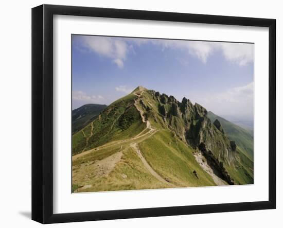 Summit of Puy De Sancy, Puy De Dome, Park Naturel Regional Des Volcans d'Auvergne, France-David Hughes-Framed Photographic Print