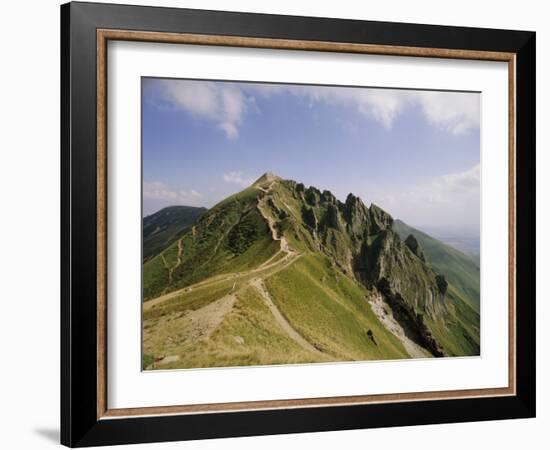 Summit of Puy De Sancy, Puy De Dome, Park Naturel Regional Des Volcans d'Auvergne, France-David Hughes-Framed Photographic Print