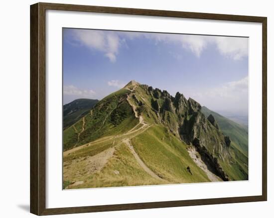 Summit of Puy De Sancy, Puy De Dome, Park Naturel Regional Des Volcans d'Auvergne, France-David Hughes-Framed Photographic Print