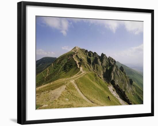 Summit of Puy De Sancy, Puy De Dome, Park Naturel Regional Des Volcans d'Auvergne, France-David Hughes-Framed Photographic Print