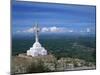 Summit of the Hill of the Cross, Krizevac, Medjugorje, Bosnia Herzegovina, Europe-Pottage Julian-Mounted Photographic Print