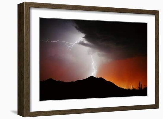 Summit Strike-Douglas Taylor-Framed Photographic Print