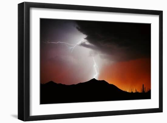 Summit Strike-Douglas Taylor-Framed Photographic Print