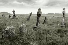 Eerie Gravesite-sumnersgraphicsinc-Framed Photographic Print