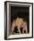 Sumo Wrestler Competing, Grand Taikai Sumo Wrestling Tournament, Kokugikan Hall Stadium, Tokyo-Christian Kober-Framed Photographic Print