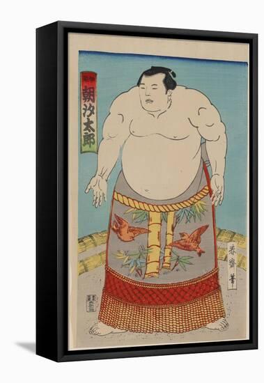 Sumo Wrestler-null-Framed Stretched Canvas