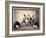 Sumo Wrestlers, c.1870-80-Felice Beato-Framed Giclee Print