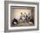 Sumo Wrestlers, c.1870-80-Felice Beato-Framed Giclee Print