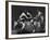 Sumo Wrestlers During Match-Bill Ray-Framed Photographic Print