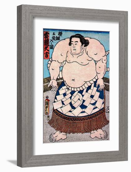 Sumo Yokozuna II-null-Framed Giclee Print