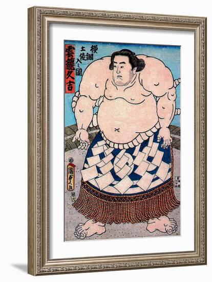 Sumo Yokozuna II-null-Framed Giclee Print