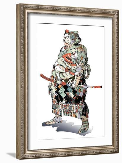 Sumo-HR-FM-Framed Art Print