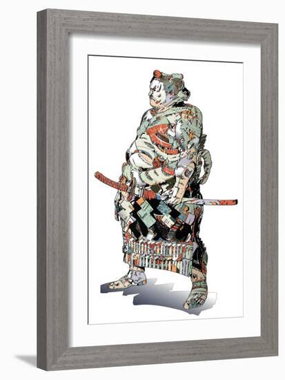 Sumo-HR-FM-Framed Art Print