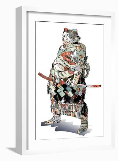 Sumo-HR-FM-Framed Art Print