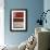 Sumptuous Red-Jasmin Zara Copley-Framed Giclee Print displayed on a wall