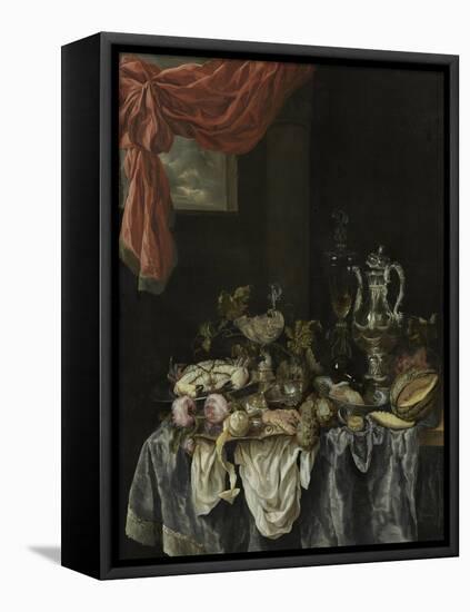 Sumptuous Still Life, 1654-Abraham Hendricksz van Beijeren-Framed Premier Image Canvas