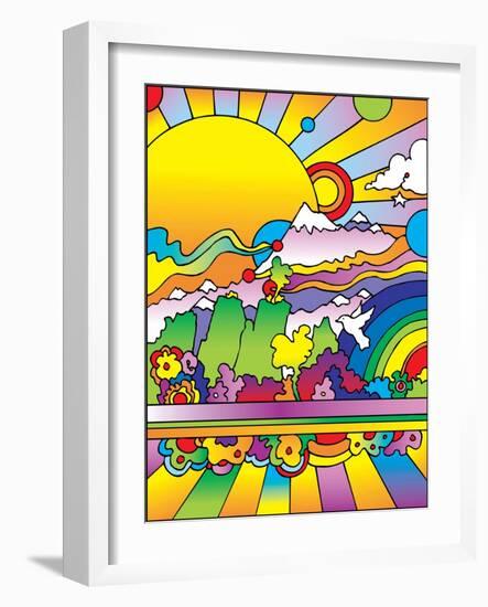 Sun 6-Howie Green-Framed Giclee Print